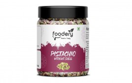 Foodery Pistachio Without Shell   Plastic Jar  400 grams
